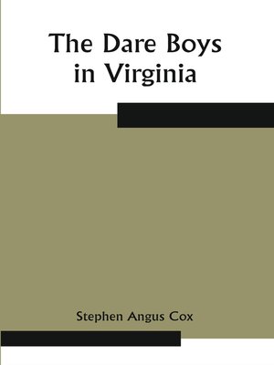cover image of The Dare Boys In Virginia
